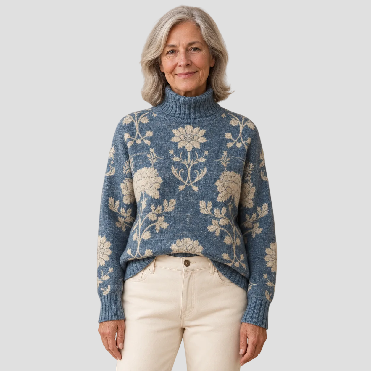 CLARA | PULL COL ROULÉ DOUILLET