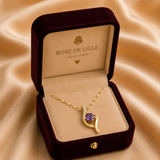 COLLIER VESPERA AMÉTHYSTE TOURBILLON | OR
