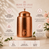 SOURCE PURE — DISTRIBUTEUR D'EAU EN CUIVRE ARTISANAL