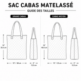 SAC MATELASSÉ | MOTIF FLORAL