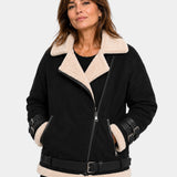 ESTÉLYA | MANTEAU EFFET SHEARLING PREMIUM