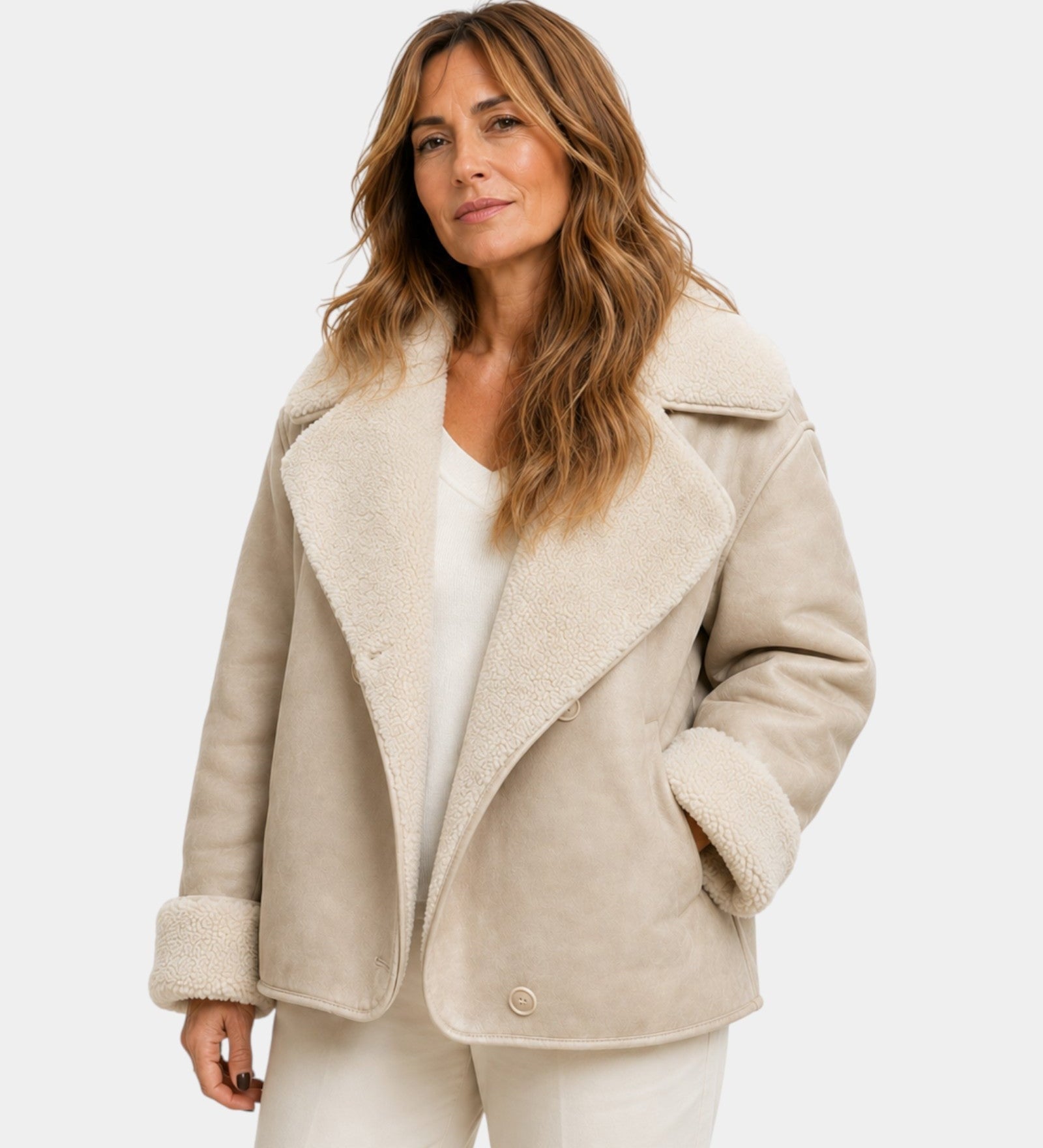 DÉLIANNE | VESTE EN CUIR VINTAGE