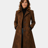 SIENNA | TRENCH SUÉDÉ ÉLÉGANT