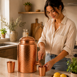 SOURCE PURE — DISTRIBUTEUR D'EAU EN CUIVRE ARTISANAL
