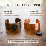 ENSEMBLE EN CUIVRE FORGE