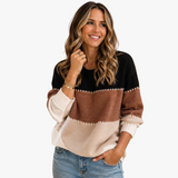 ZOÉ | PULL COL ROULÉ CONFORTABLE