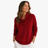 EUDOXIE | PULL COL AVEC TEXTURE DOUCE