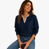 EFTHYMIA | TOP DENTELLE COL V