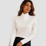 DIMITRA | PULL COL ROULÉ ÉLÉGANT
