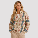 EULALIA | VESTE RUBAN ROSE GRIMPANTE