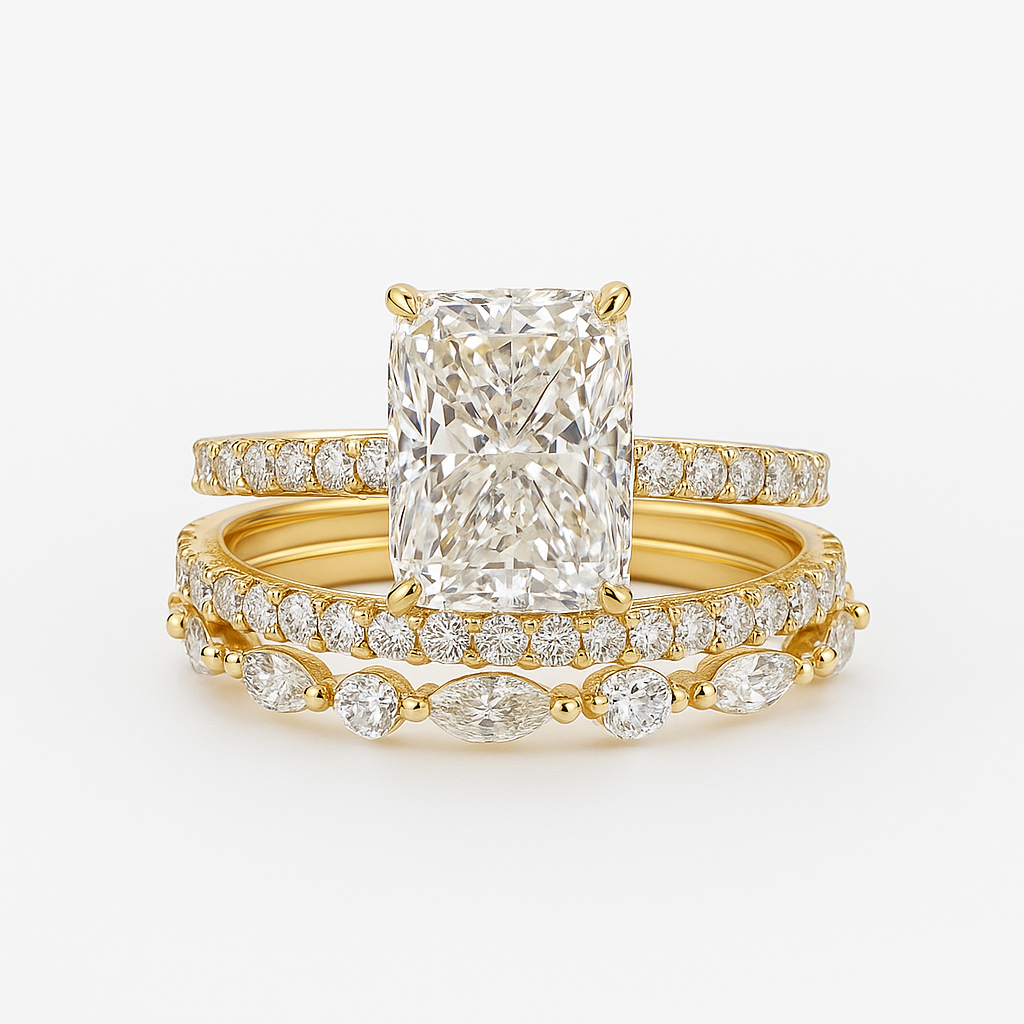 ENSEMBLE DE BAGUES | OR