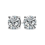 BOUCLES D'OREILLES | OR BLANC