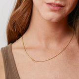COLLIER LETTRES MINIMALISTE