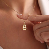 COLLIER LETTRE BULLE PERSONNALISÉ
