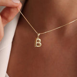 COLLIER LETTRE BULLE PERSONNALISÉ