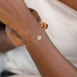 BRACELET PRÉNOM AVEC PATTE PERSONNALISÉ