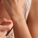 BRACELET PRÉNOM AVEC PATTE PERSONNALISÉ
