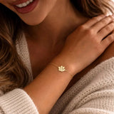 BRACELET PRÉNOM AVEC PATTE PERSONNALISÉ