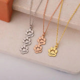 COLLIER PRÉNOM AVEC PATTE PERSONNALISÉ