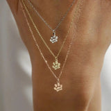 COLLIER PRÉNOM AVEC PATTE PERSONNALISÉ