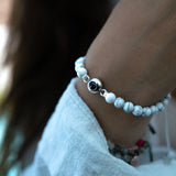 PERSONNALISÉ BRACELET PHOTO AVEC VOTRE PHOTO - PEARLS