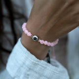 PERSONNALISÉ BRACELET PHOTO AVEC VOTRE PHOTO - PEARLS