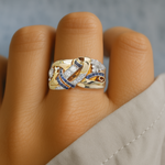 BAGUE VINTAGE ZIRCONE | OR