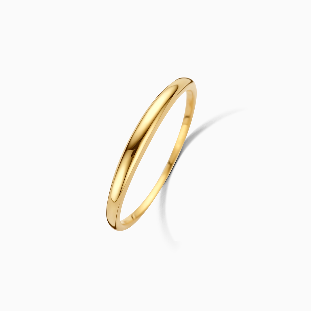 Bague Fin Bombé | Or