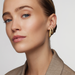 Large Icon Hoops - Gold