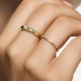 Midi Dome Ring | Gold