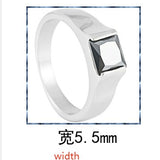 Ember Silver Emerald Ring