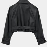 AIGLINE | TRENCH COURT SIMILI CUIR