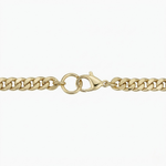 Estate Cuban Bracelet | White Gold