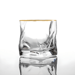 Hoshi Gold Japanese Crystal Whisky Glass