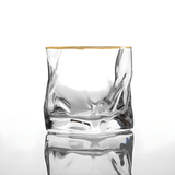 Hoshi Gold Japanese Crystal Whisky Glass