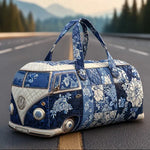 Sac de Voyage Matelassé Indigo