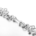 Paw & Bone Charm Bracelet