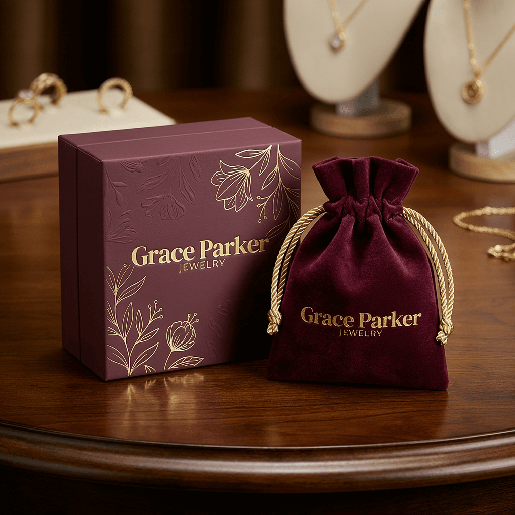Gold Pearl and White Enamel Stud Earrings