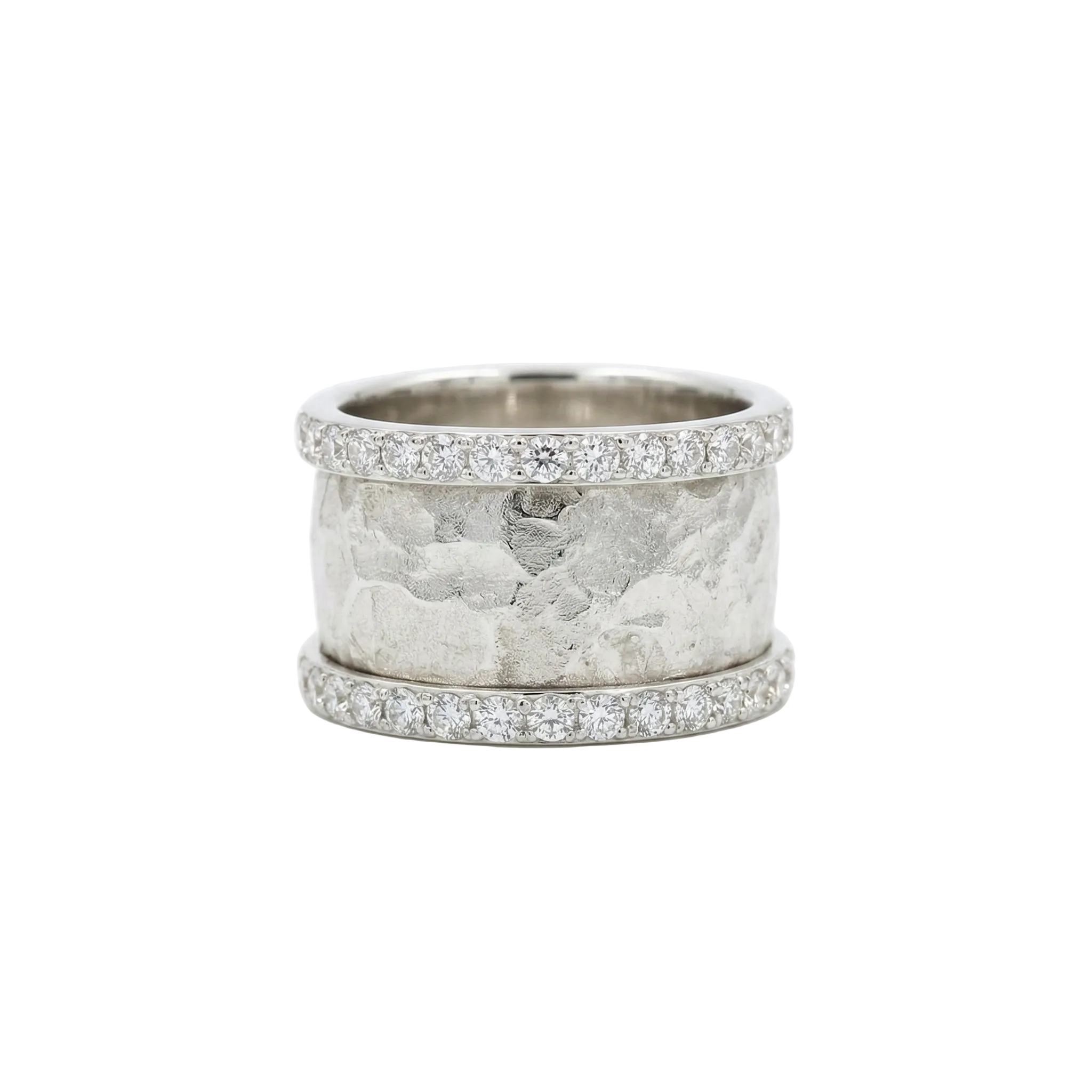 BAGUE VINTAGE ZIRCONE | ARGENTÉ