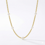 Pure Gold Pearl - Necklace