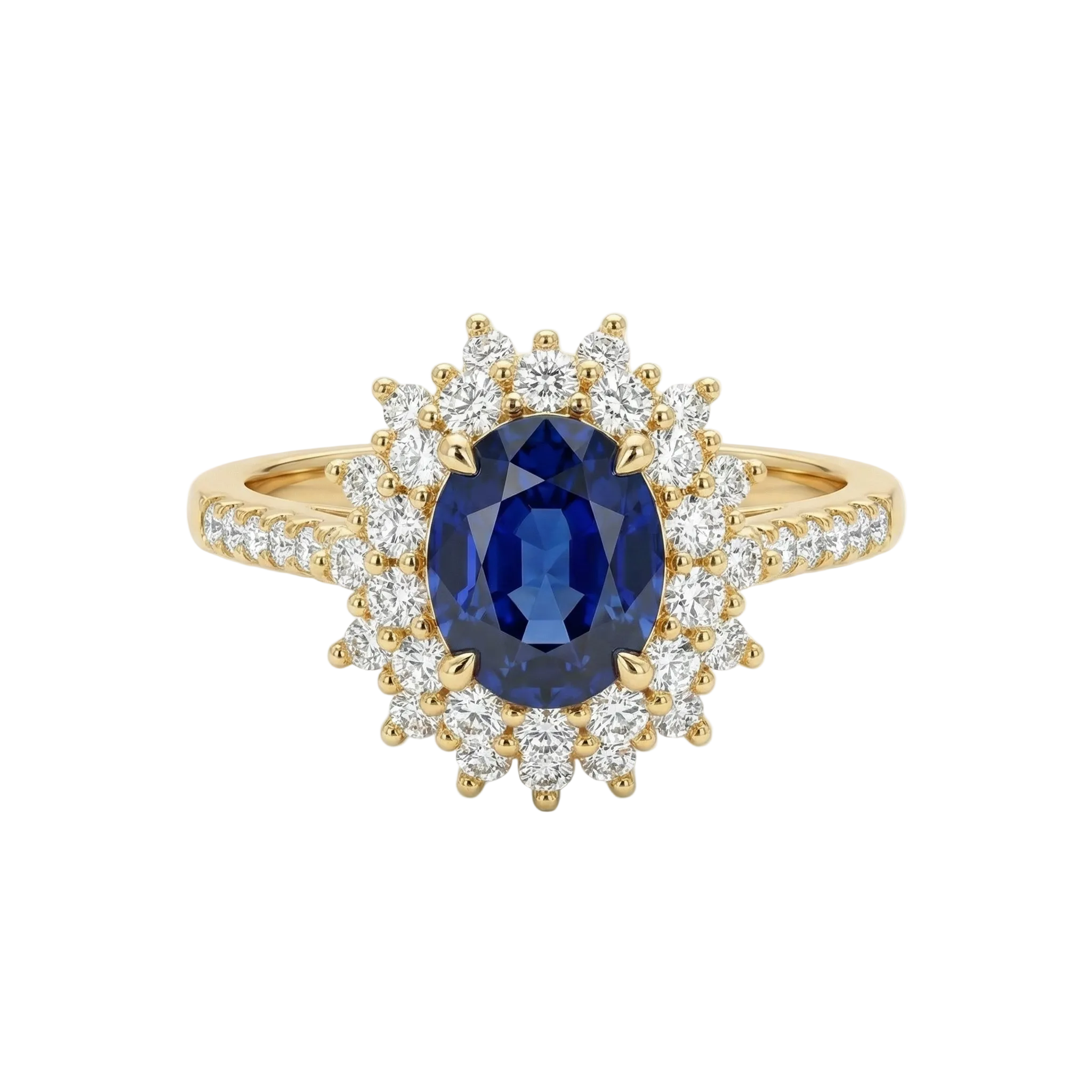 BAGUE SAPHIR | OR
