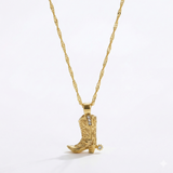 COLLIER STRASS RODÉO BOTTE