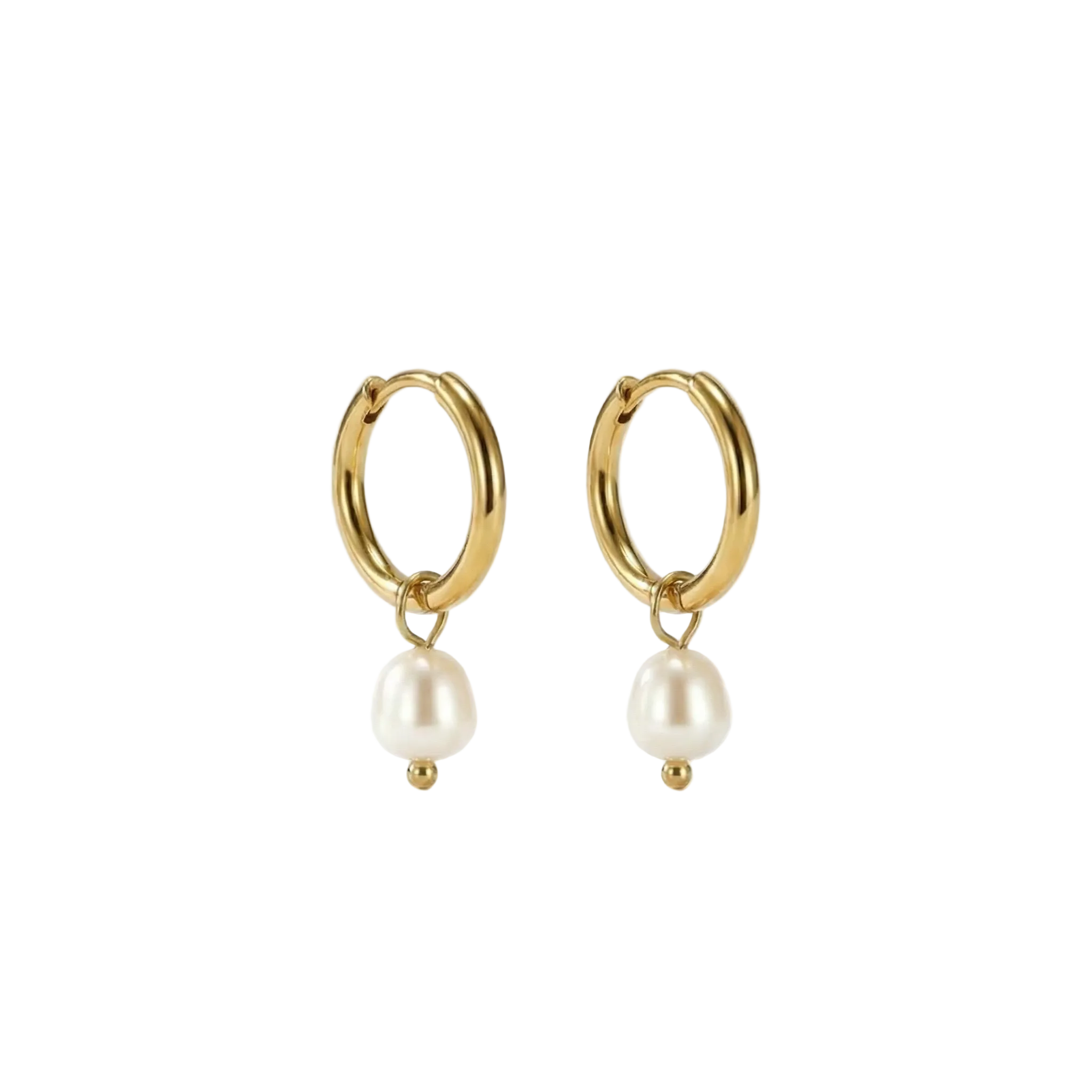 BOUCLES D'OREILLES EAU DOUCE PERLE