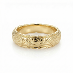 ANTIQUE OR BAGUE FLEUR - OR