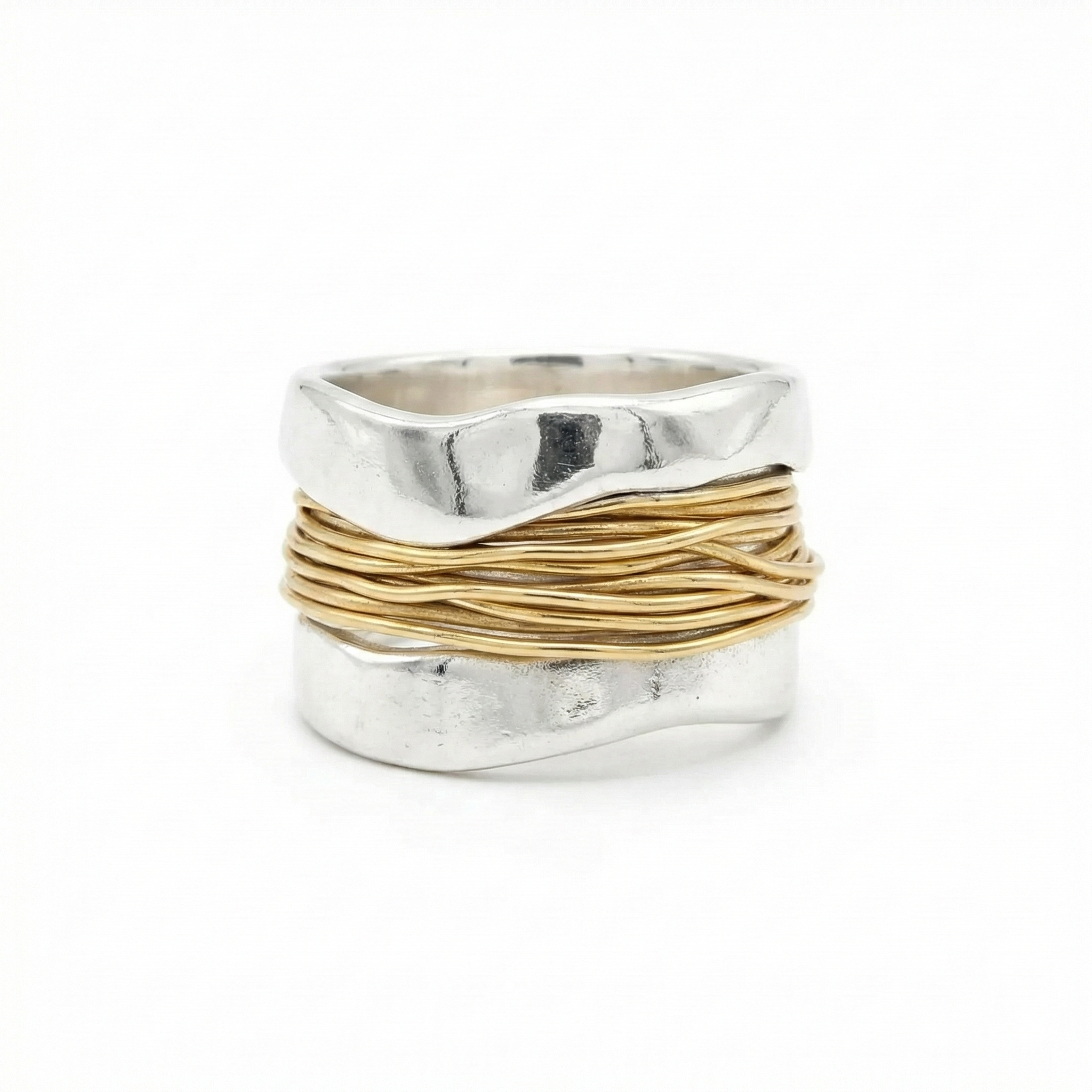 BAGUE FILS | ARGENT DORÉ