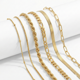 ENSEMBLE DE BRACELETS | OR