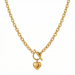 Heartened Chunky - Necklace