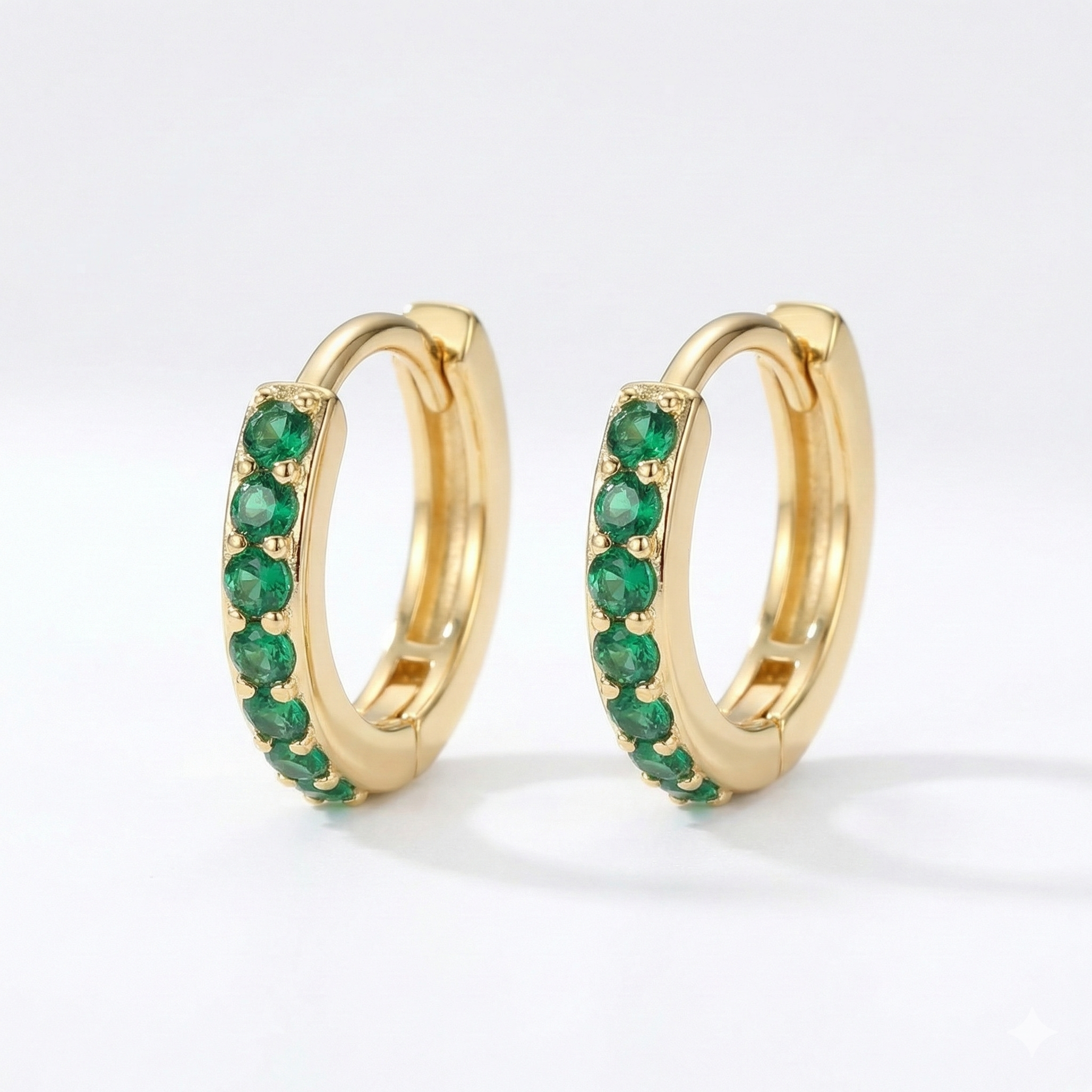 Coastal-Inspired Gold Drop Earrings