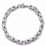 Lucian Crown Link Bracelet | Gold