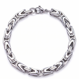Lucian Crown Link Bracelet | Gold